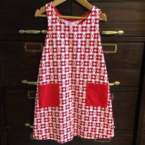Hanna Andersson Red Knit Dress 110/5